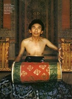 Musician, Bali Portraits, (8x10 Polaroid) for Discovery Magazine