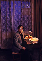 Dissident Professor Fang Lizhi, Beijing 1989